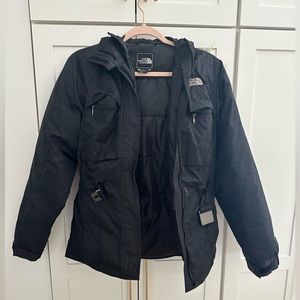 North face jacket insulated with goose down size xs